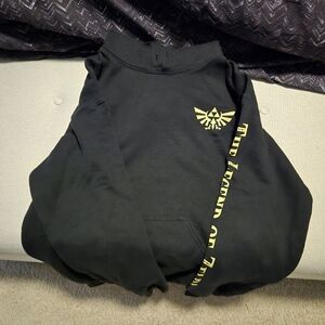 Nintendo Black and Yellow Legend of Zelda Hoodie
